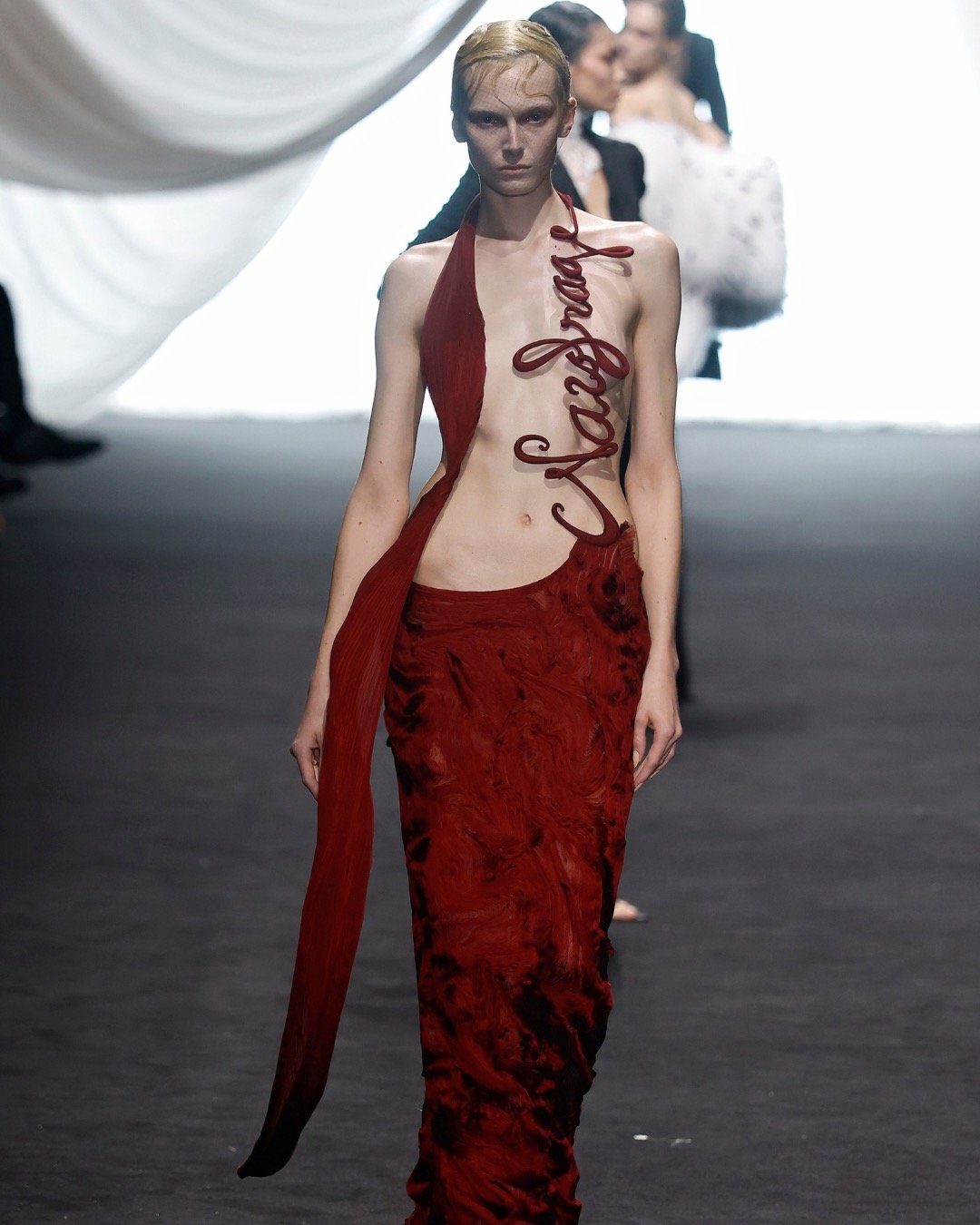 Ludovic de Saint Sernin for Jean Paul Gaultier Haute Couture hit different