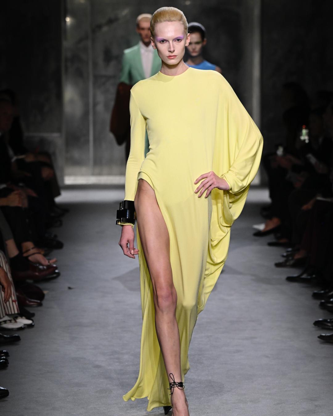 Haider Ackermann just got the job done at Tom Ford