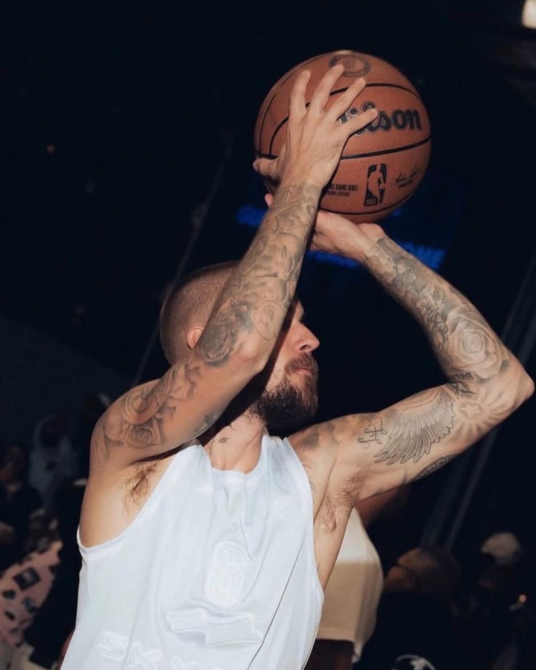 Justin Bieber played ball and won for his SKYLRK team