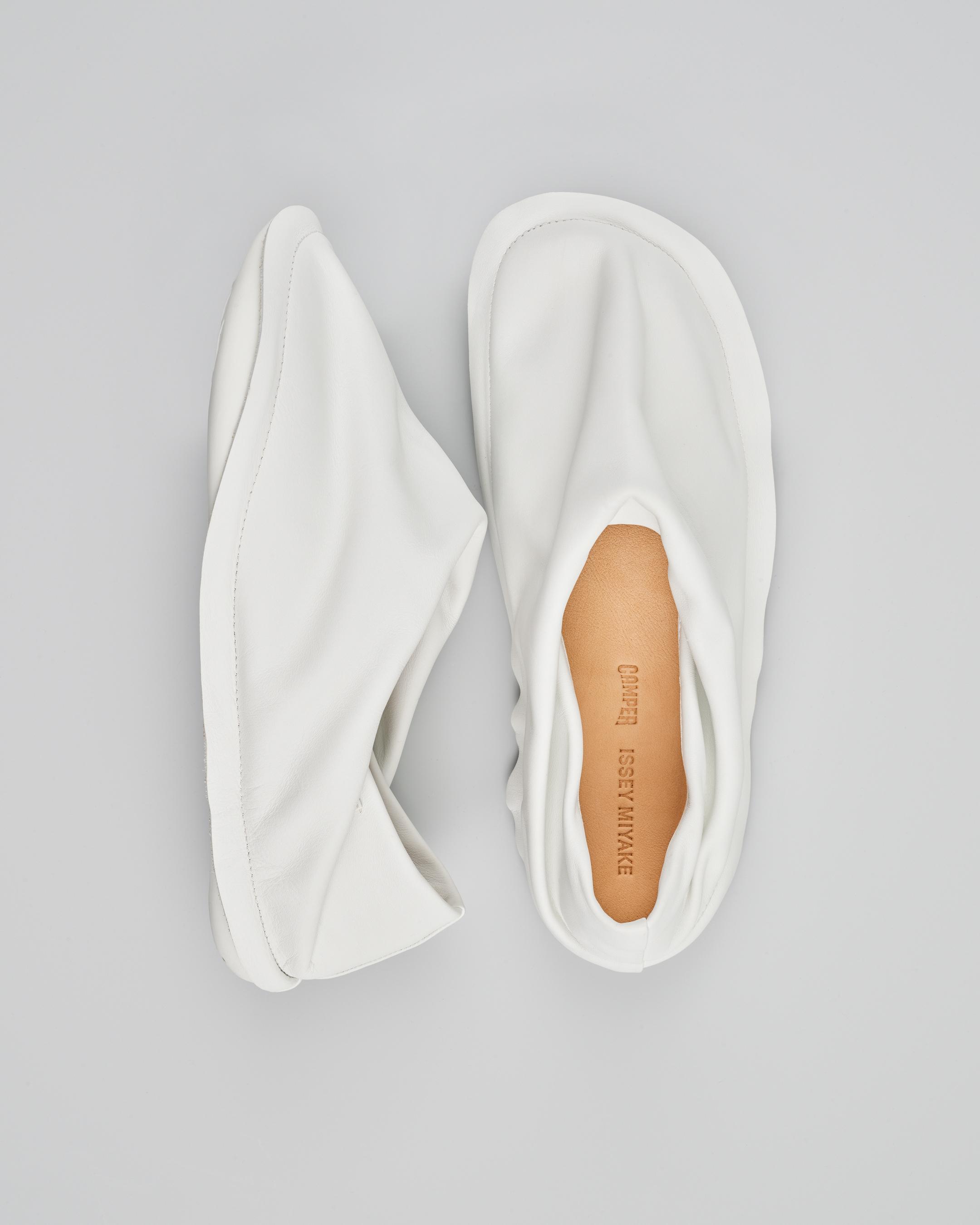 Issey Miyake x Camper is dropping soon