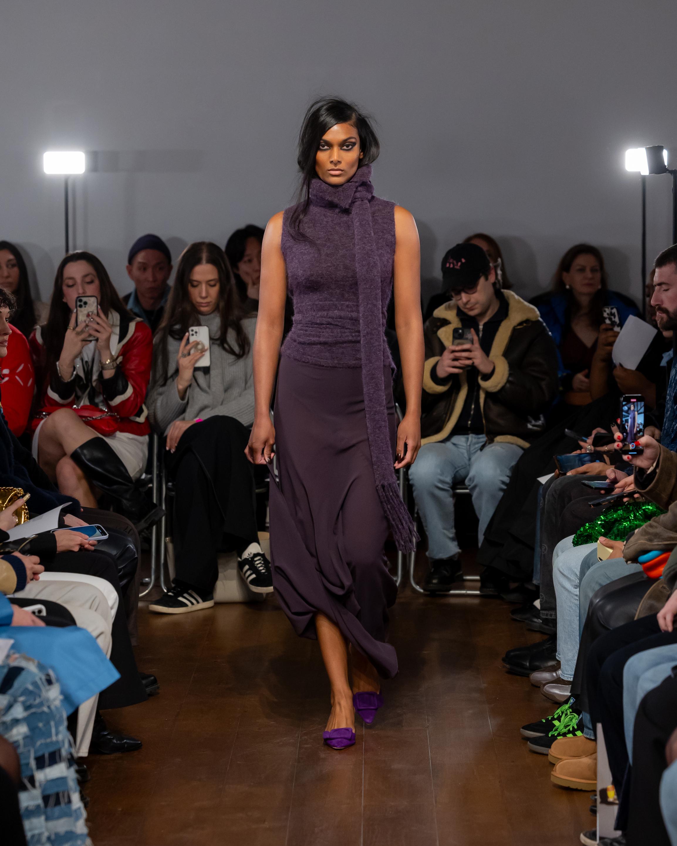 Aaron Esh brought it home for Fall/Winter 2024