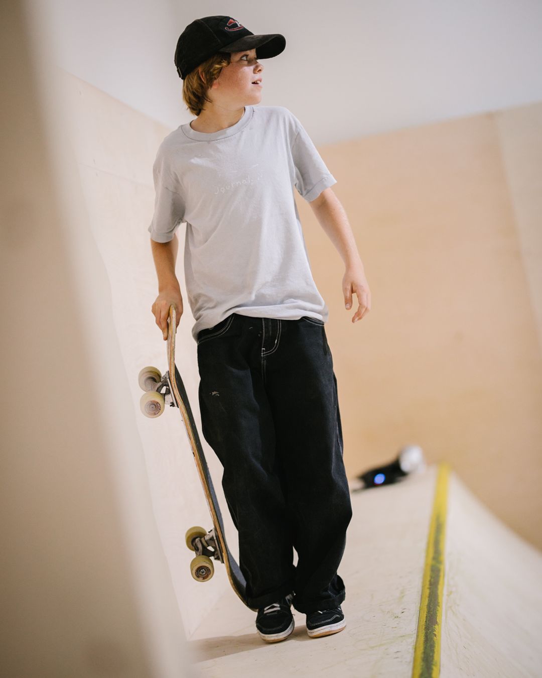 CONS skater Diggs English talks skating and Converse ahead of new exhibition "Skateboard" at the Design Museum