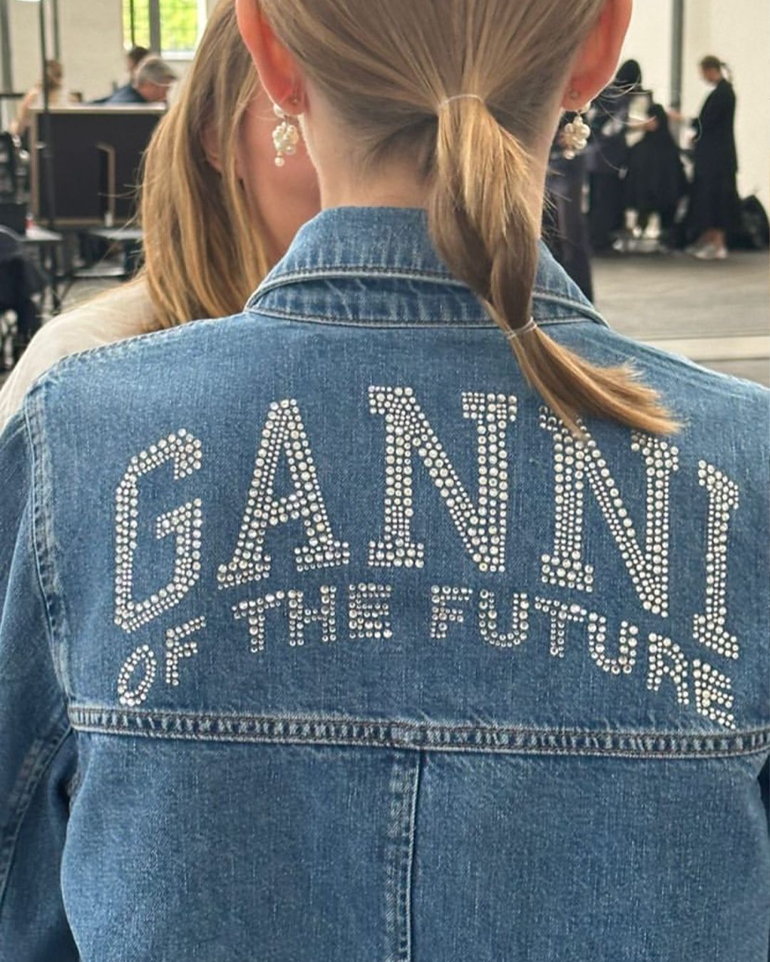 AI took over GANNI’s SS24 show