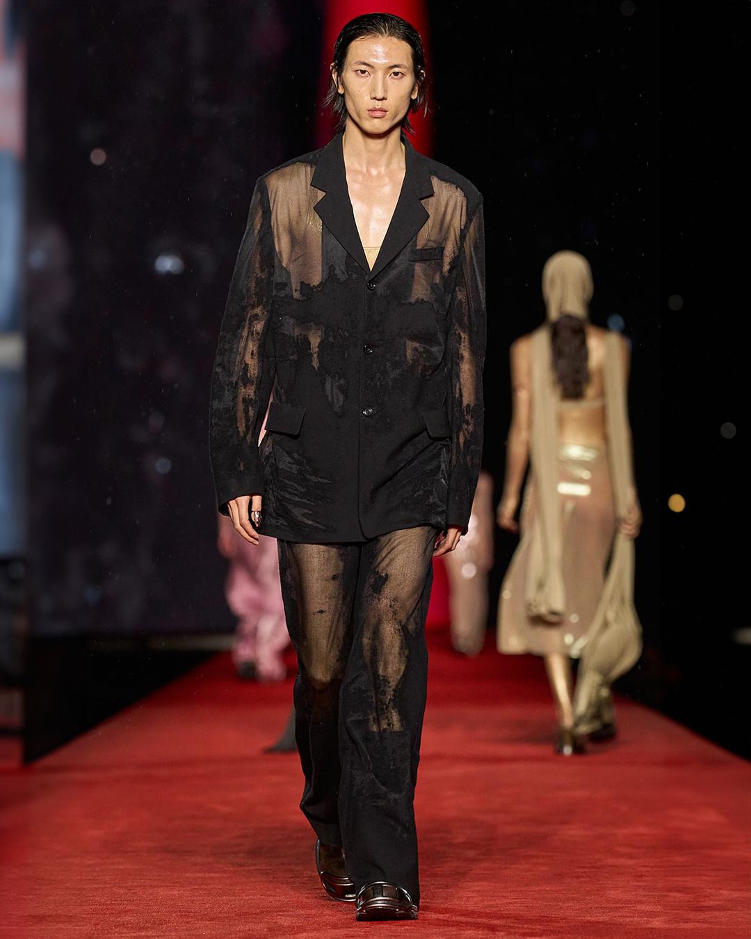 Glenn Martens’ Diesel SS24 show rewrote the runway rulebook