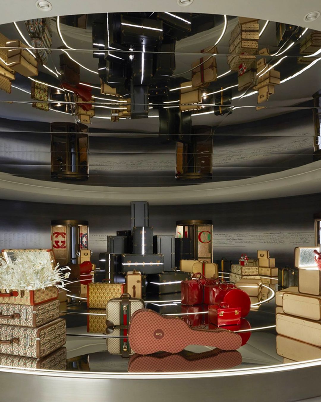 AROUND THE WORLD: CELINE’S HARRODS POP UP & VIVIENNE WESTWOOD’S CORSET DISPLAY