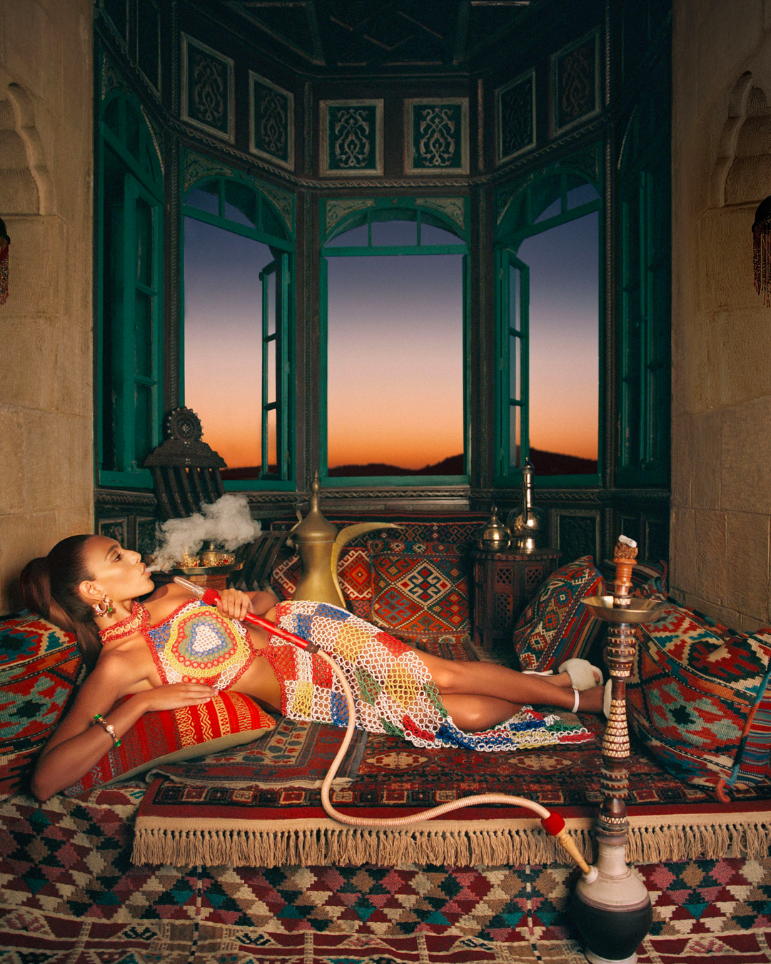 Casablanca FW23 “Love Against War” Campaign: once is a mistake, twice is a choice