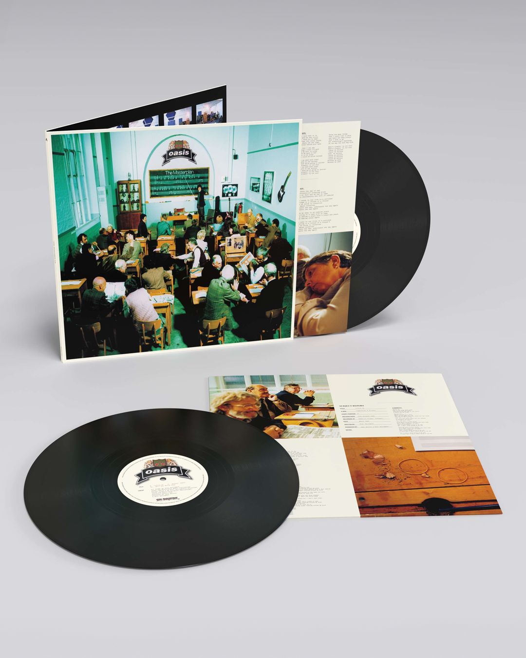 Noel & Liam Gallagher are re-releasing Oasis' 'The Masterplan' on vinyl