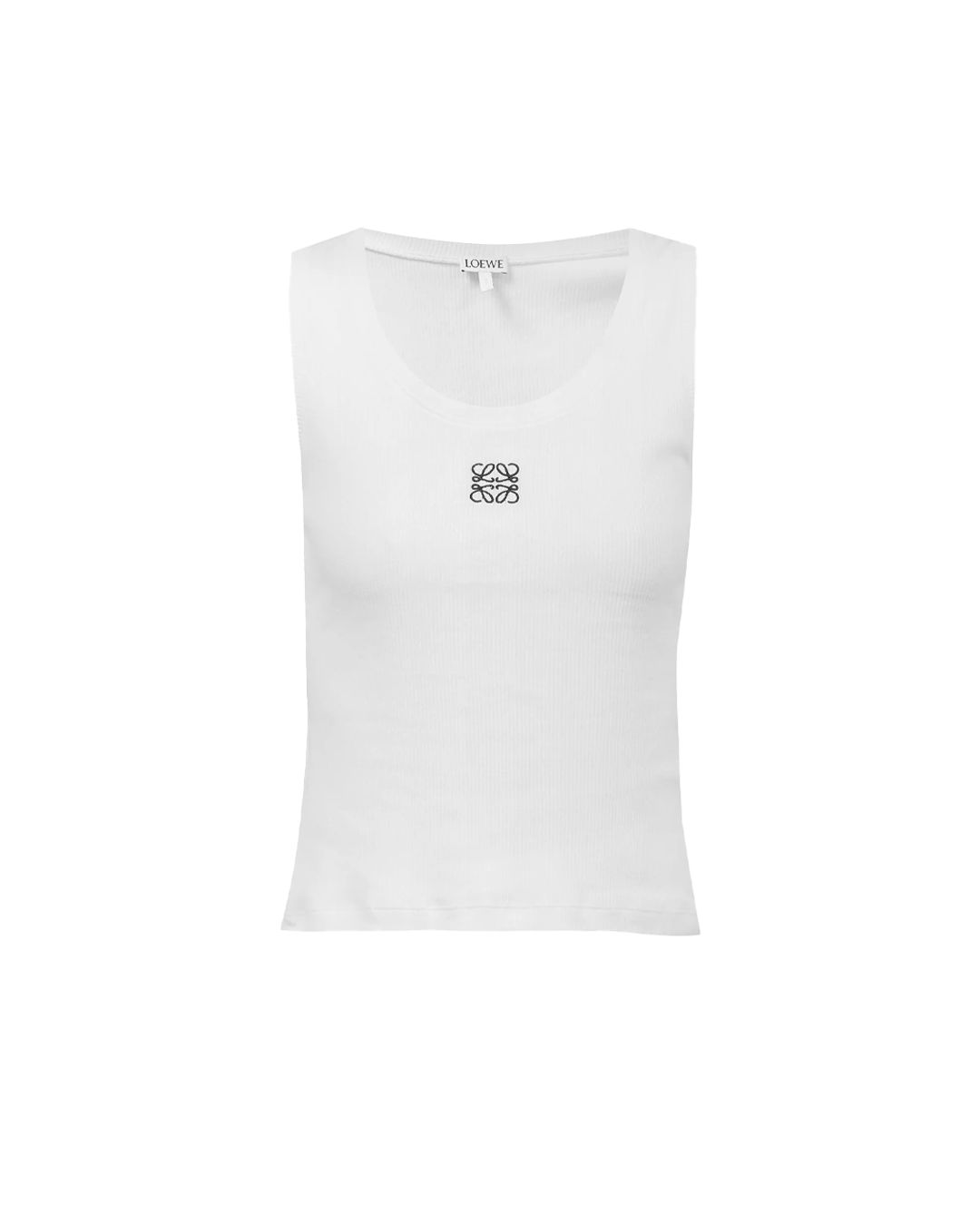Loewe takes the cake with a white tank top according to Lyst