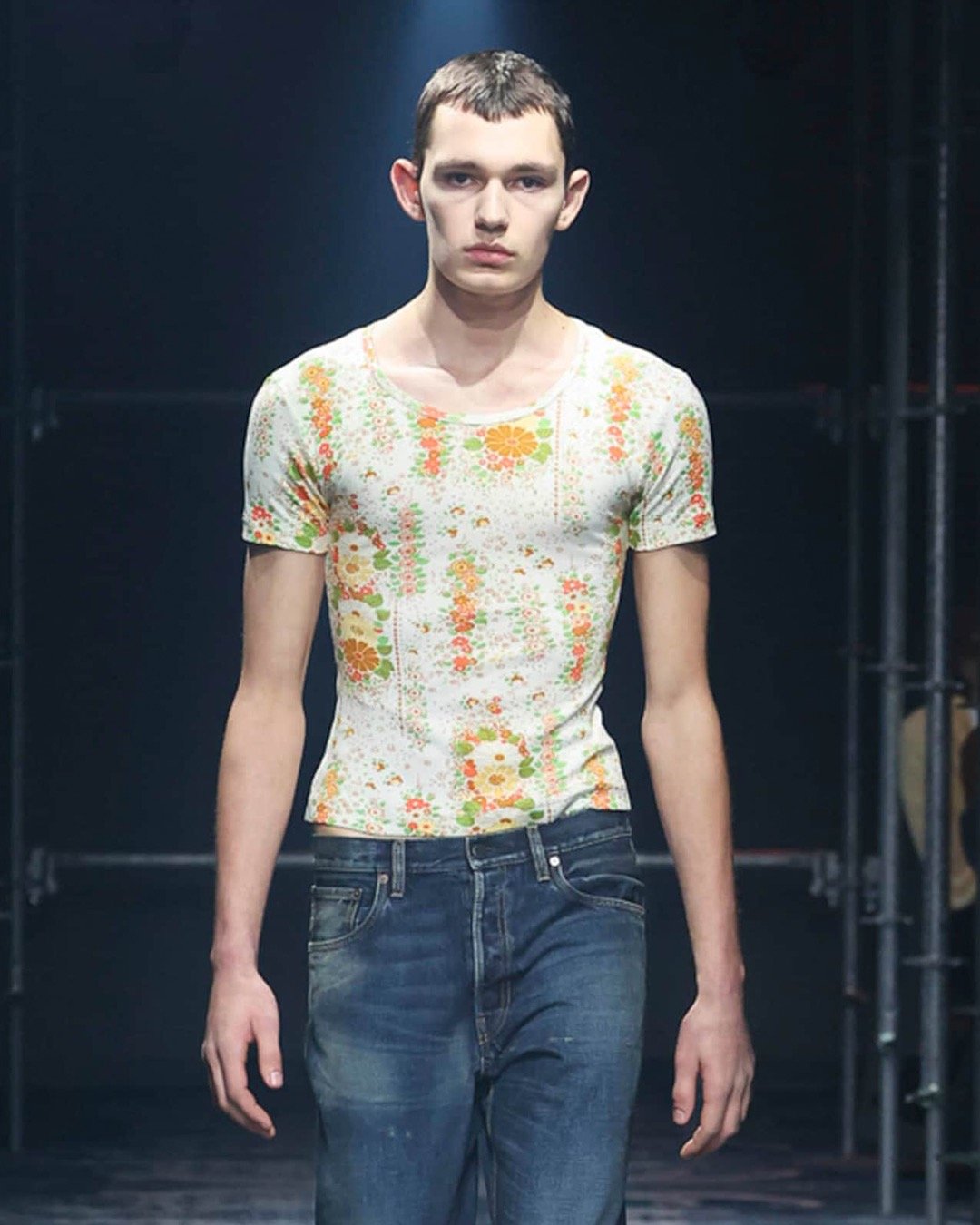 Logo-mania became print-mania on the runway at FW25