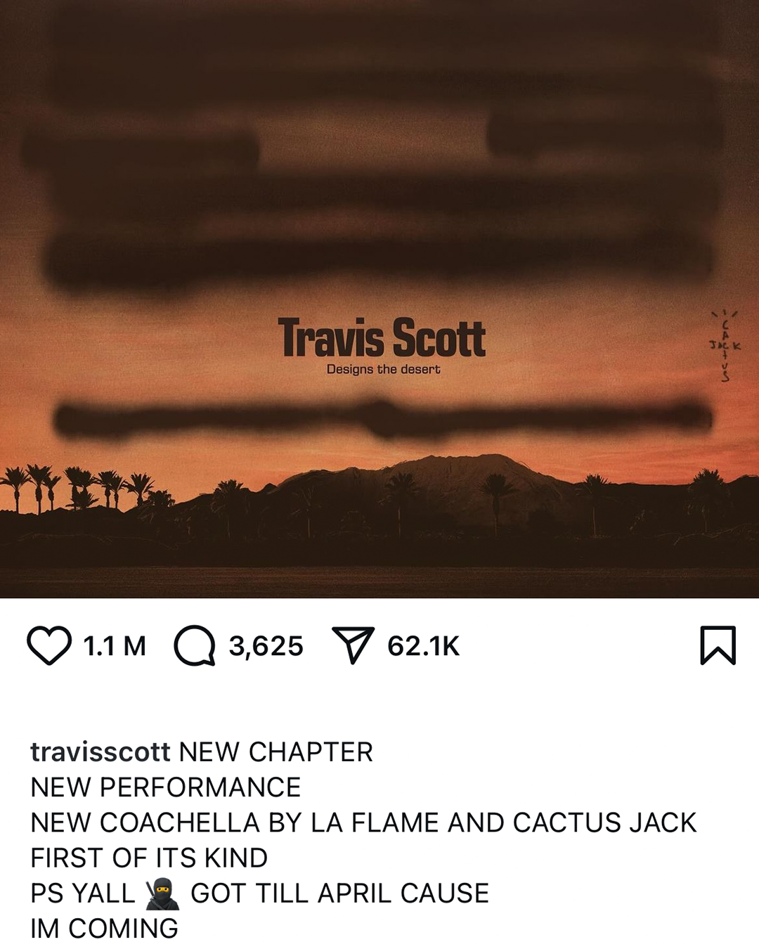 Travis Scott is taking over Coachella 2025