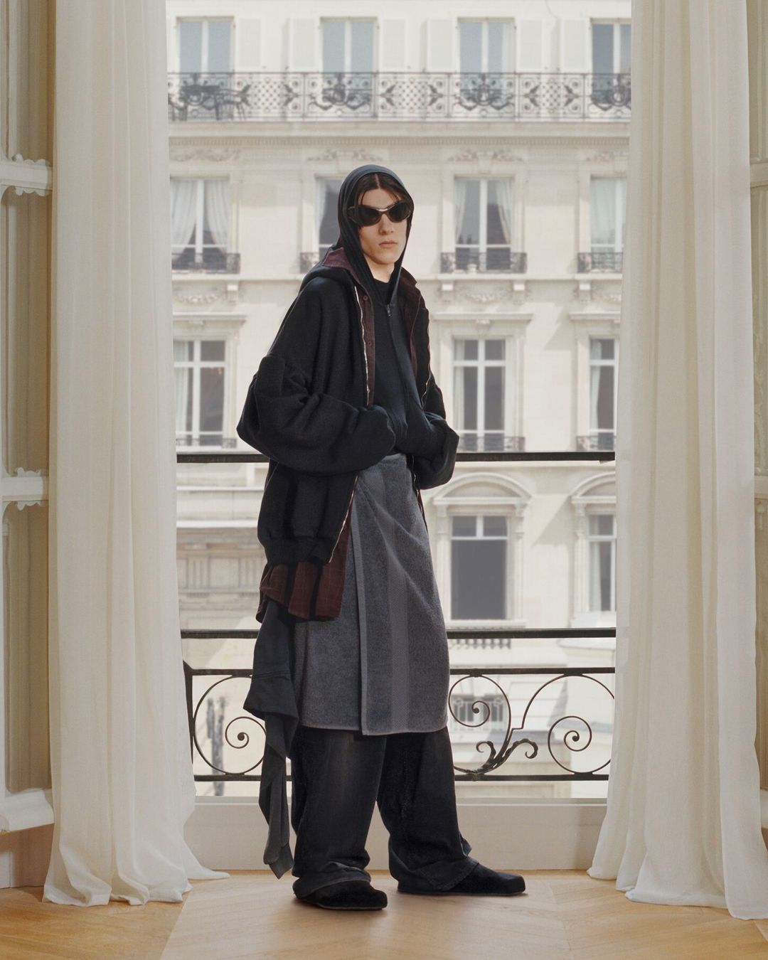 DEMNA IS KEEPING A LOW PROFILE AT BALENCIAGA