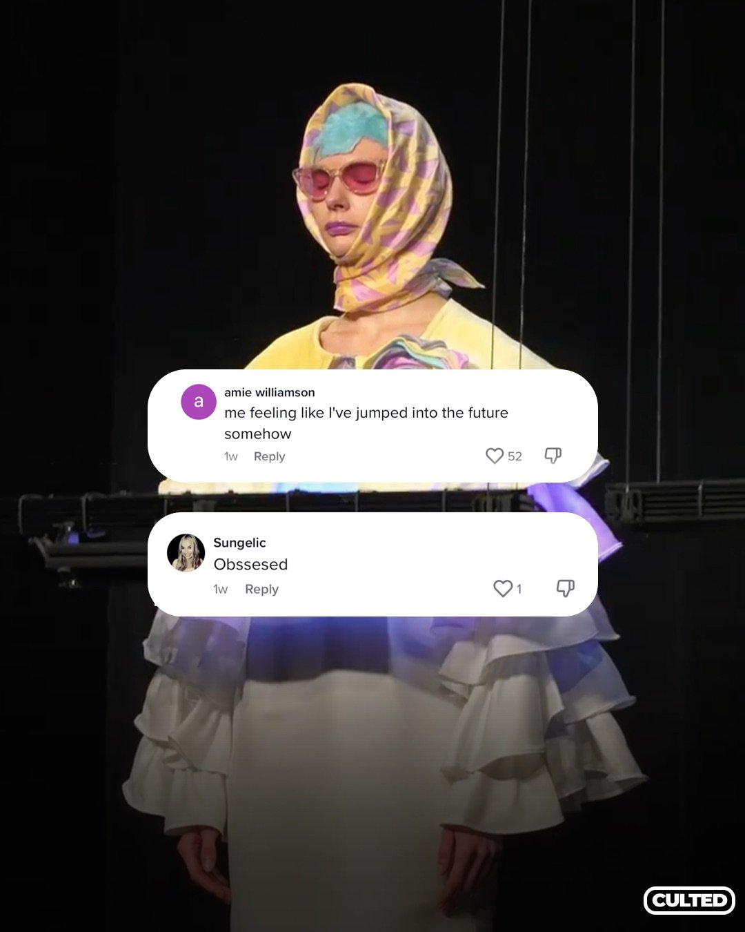 CULTED COMMUNITY TALKS: REACTING TO ANREALAGE'S FW23 LIGHT CHANGING SHOW