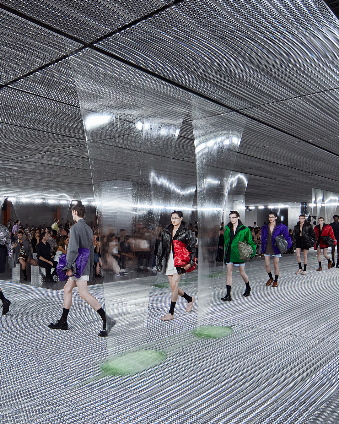 PRADA MEN’S SS24 SAID: GREEN SLIME, BUT MAKE IT FASHION