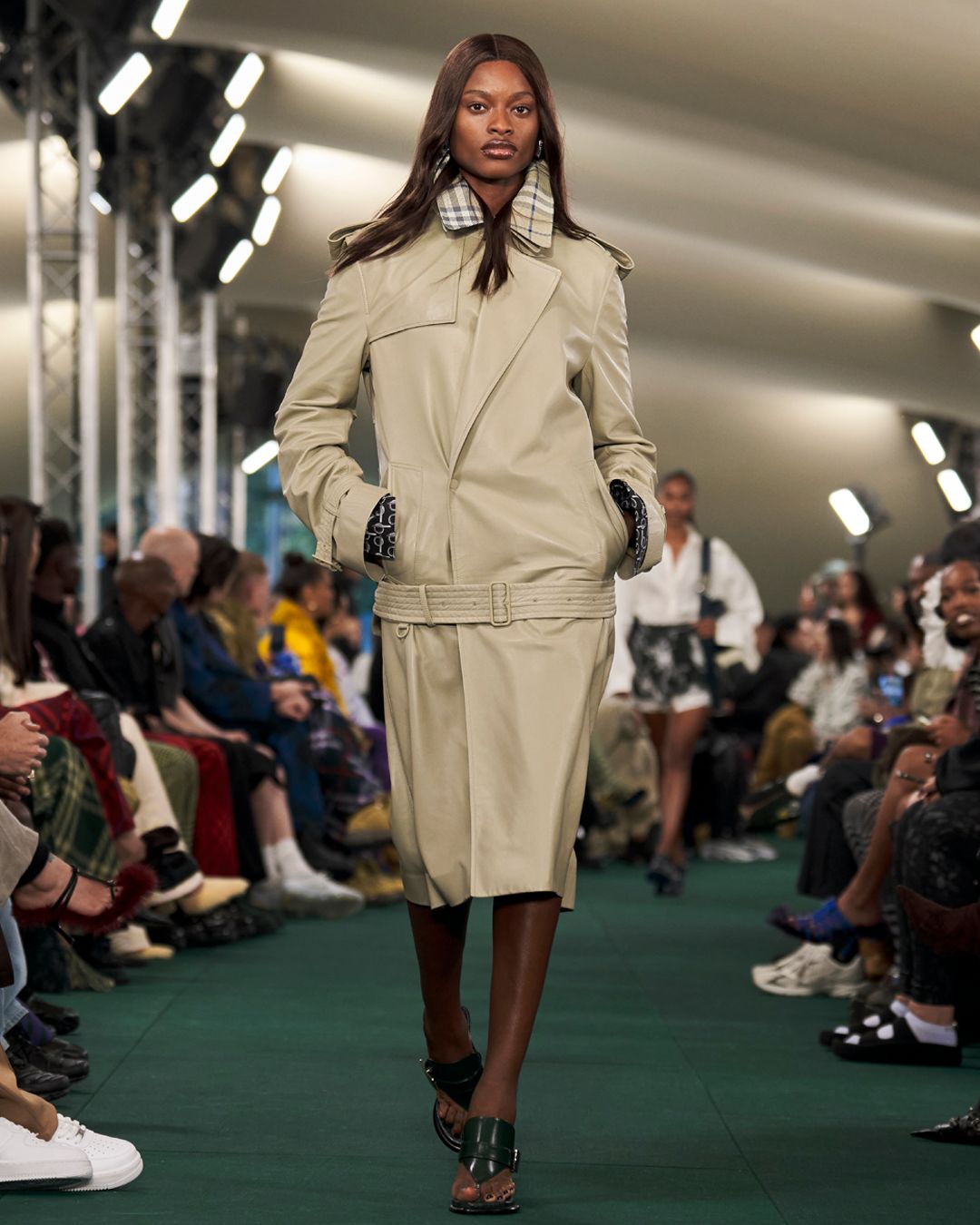At Burberry SS24, Daniel Lee makes his mark known