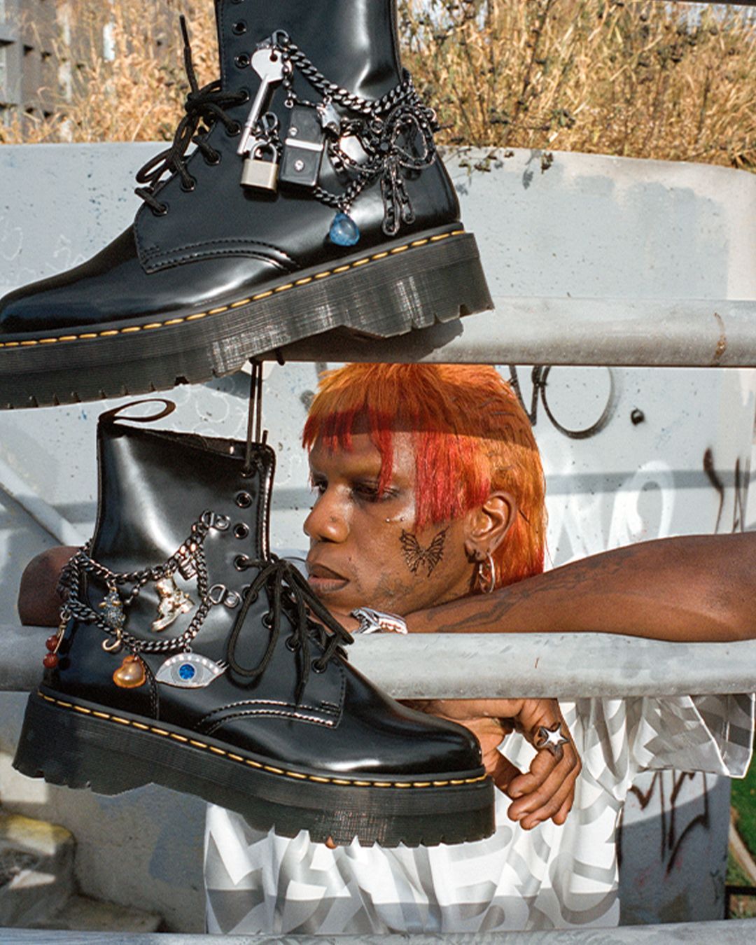 Marc Jacobs x Dr. Martens rebels with Yves Tumor-fronted collab