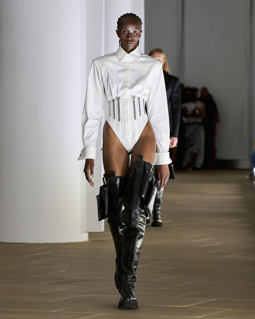 Dion Lee SS24 gave werkwear