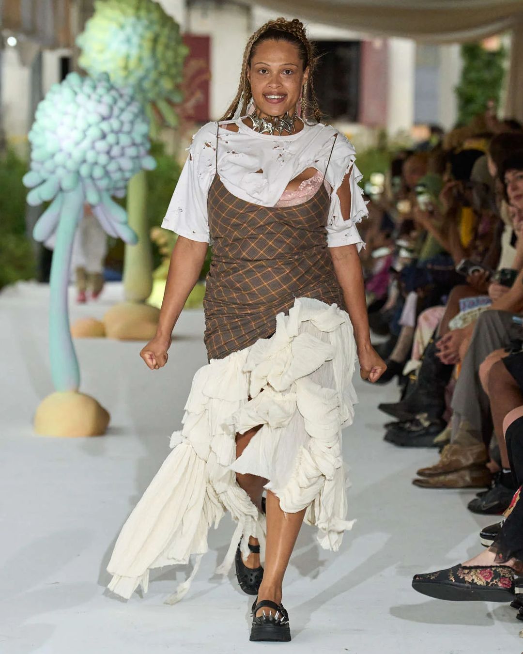 Collina Strada SS24 combined fragility and fearlessness
