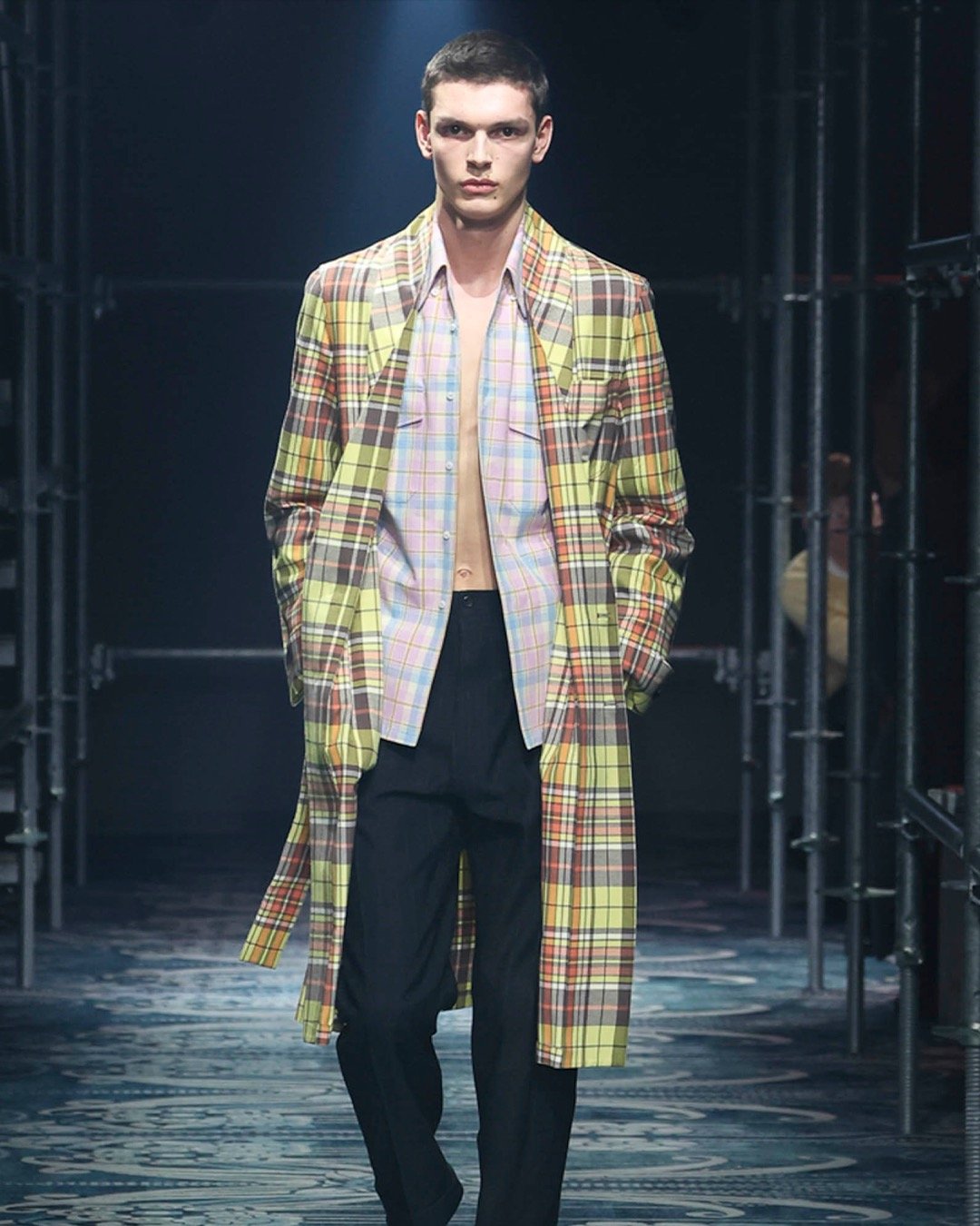 Logo-mania became print-mania on the runway at FW25