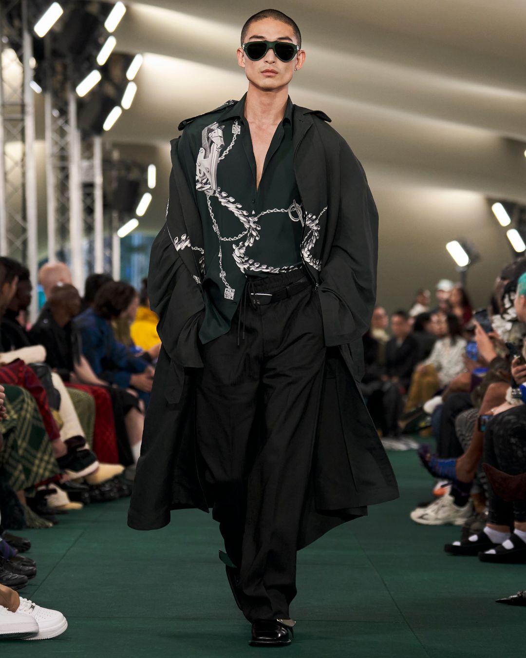 At Burberry SS24, Daniel Lee makes his mark known