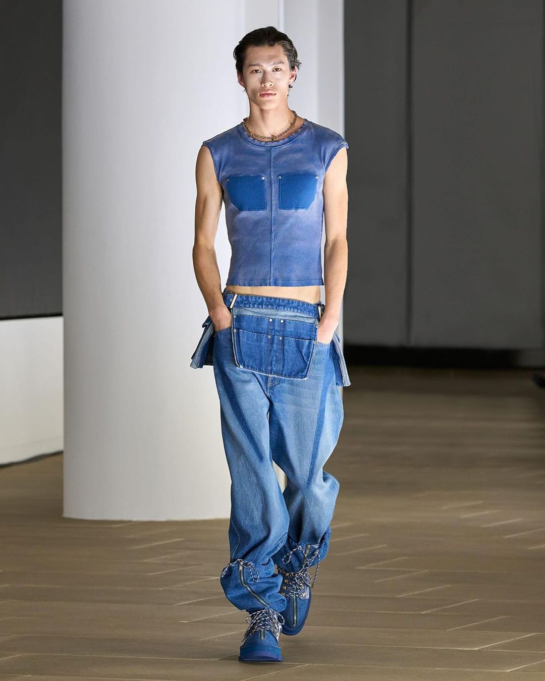 Dion Lee SS24 gave werkwear