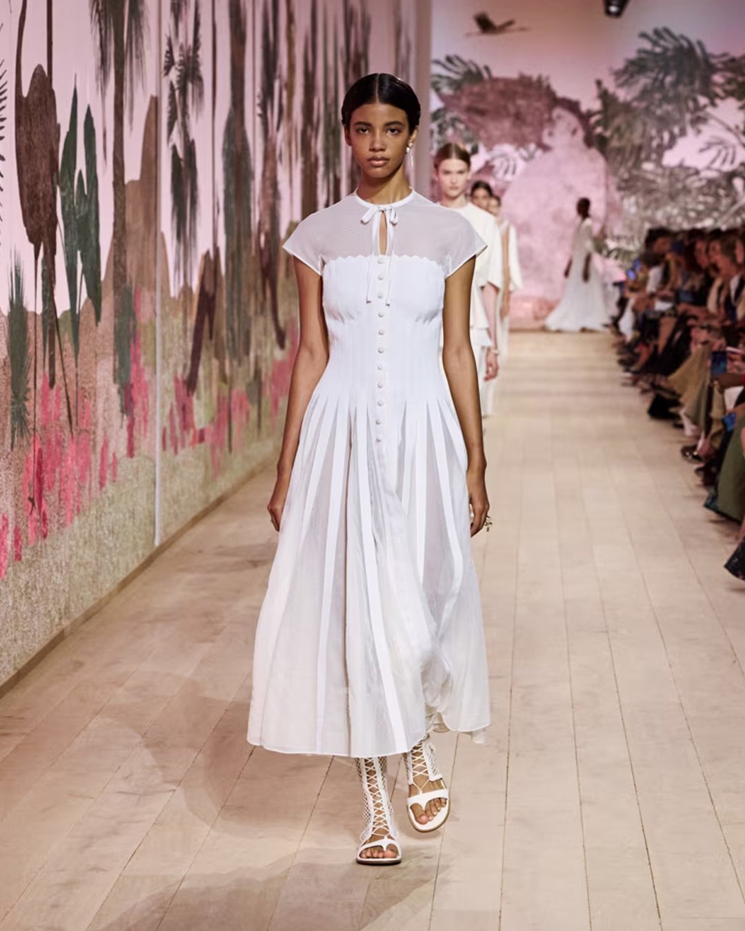 Key features from Dior’s romantic Haute Couture show