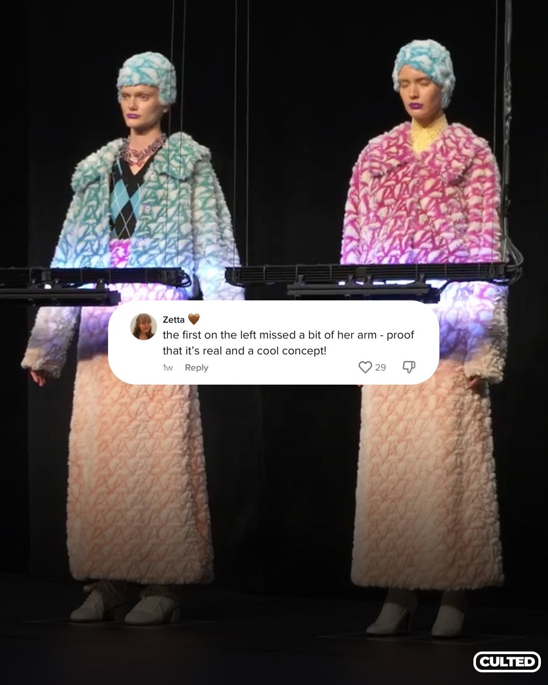 CULTED COMMUNITY TALKS: REACTING TO ANREALAGE'S FW23 LIGHT CHANGING SHOW