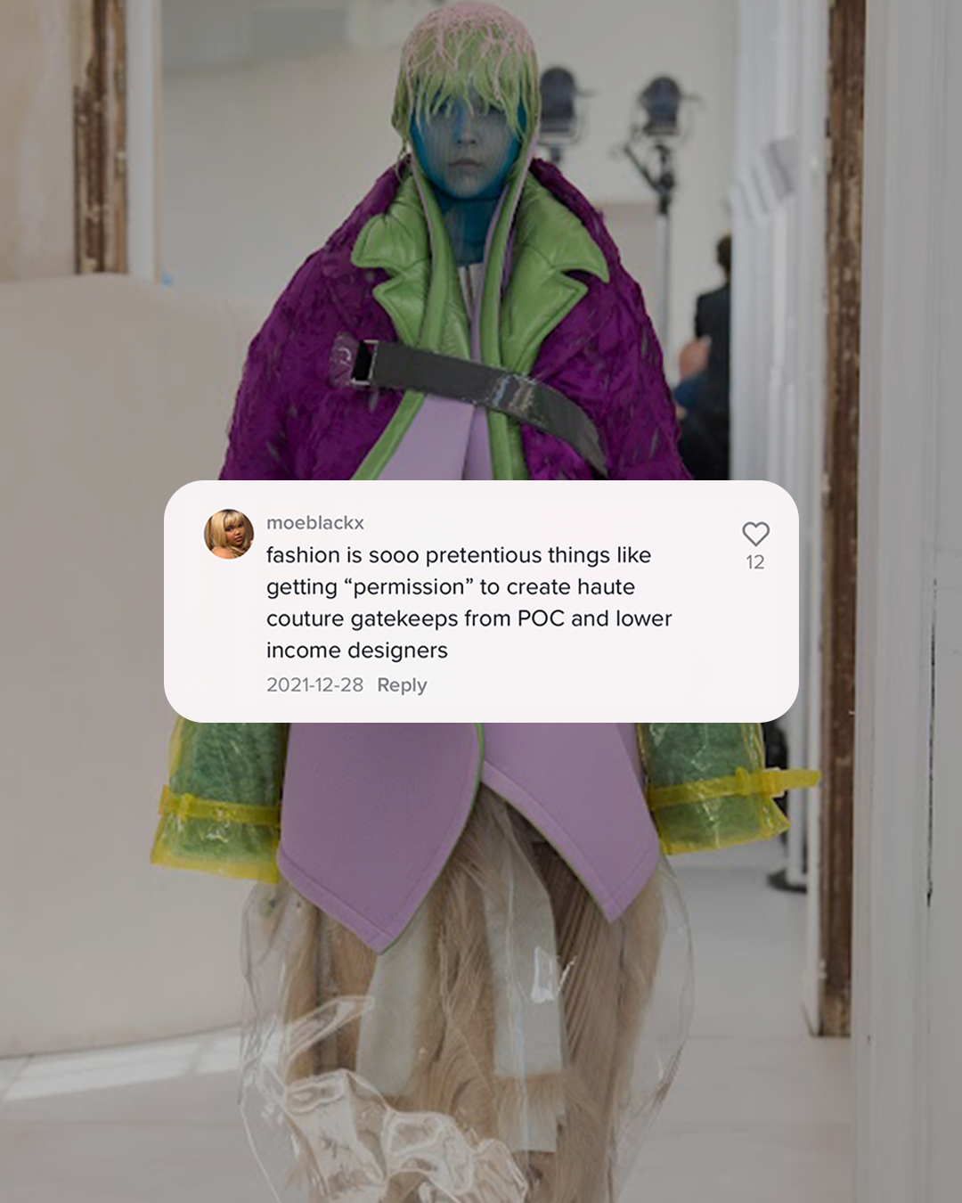 WHAT THE CULTED COMMUNITY THINKS OF COUTURE