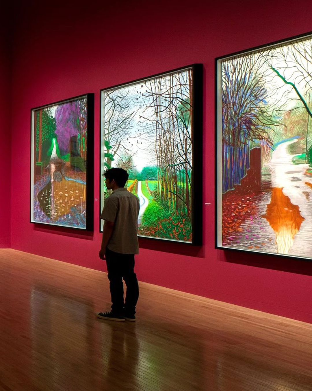 Around the World: David Hockney in Tokyo & Newcastle’s adidas Originals sneaker exhibition