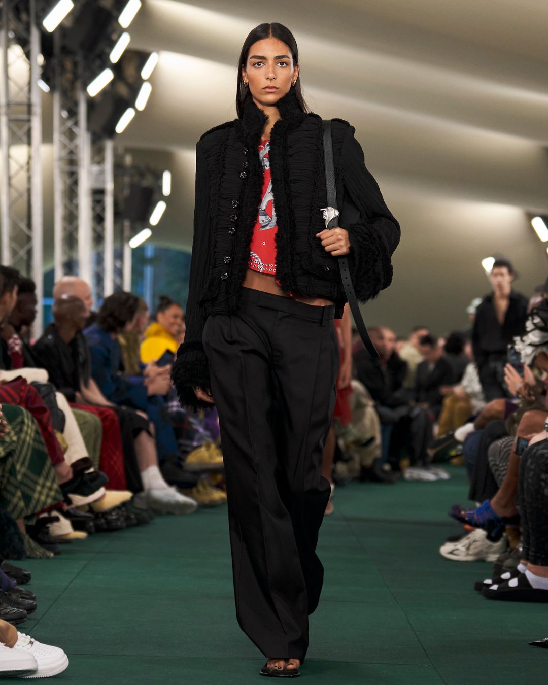 At Burberry SS24, Daniel Lee makes his mark known