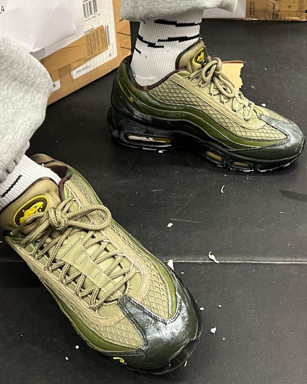 The Corteiz Air Max 95 SP London pop up was actually mad