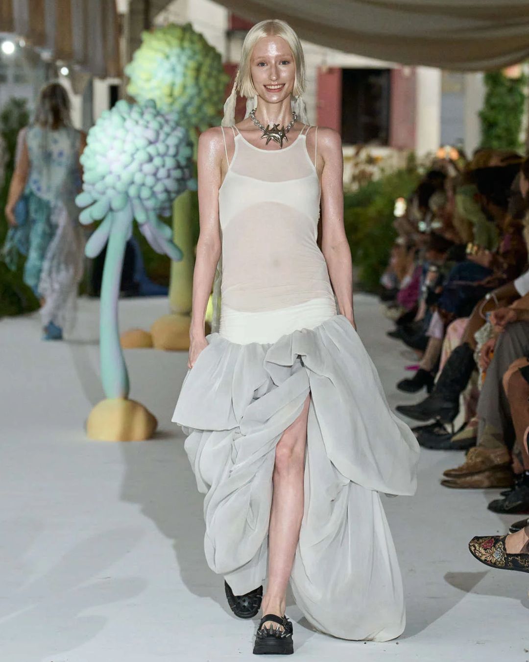 Collina Strada SS24 combined fragility and fearlessness