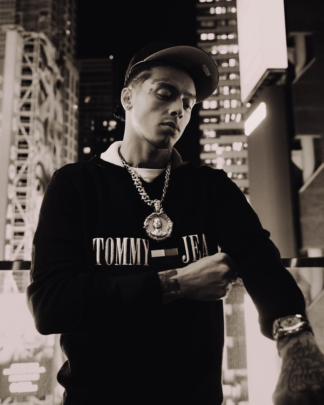 We caught up with Central Cee before the Tommy Hilfiger FW24 show in New York