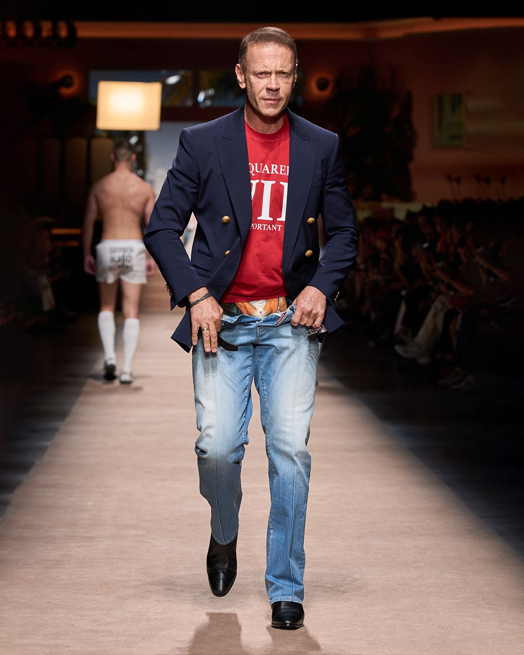 DSQUARED2'S SS24 COLLECTION WAS HOT AS HELL