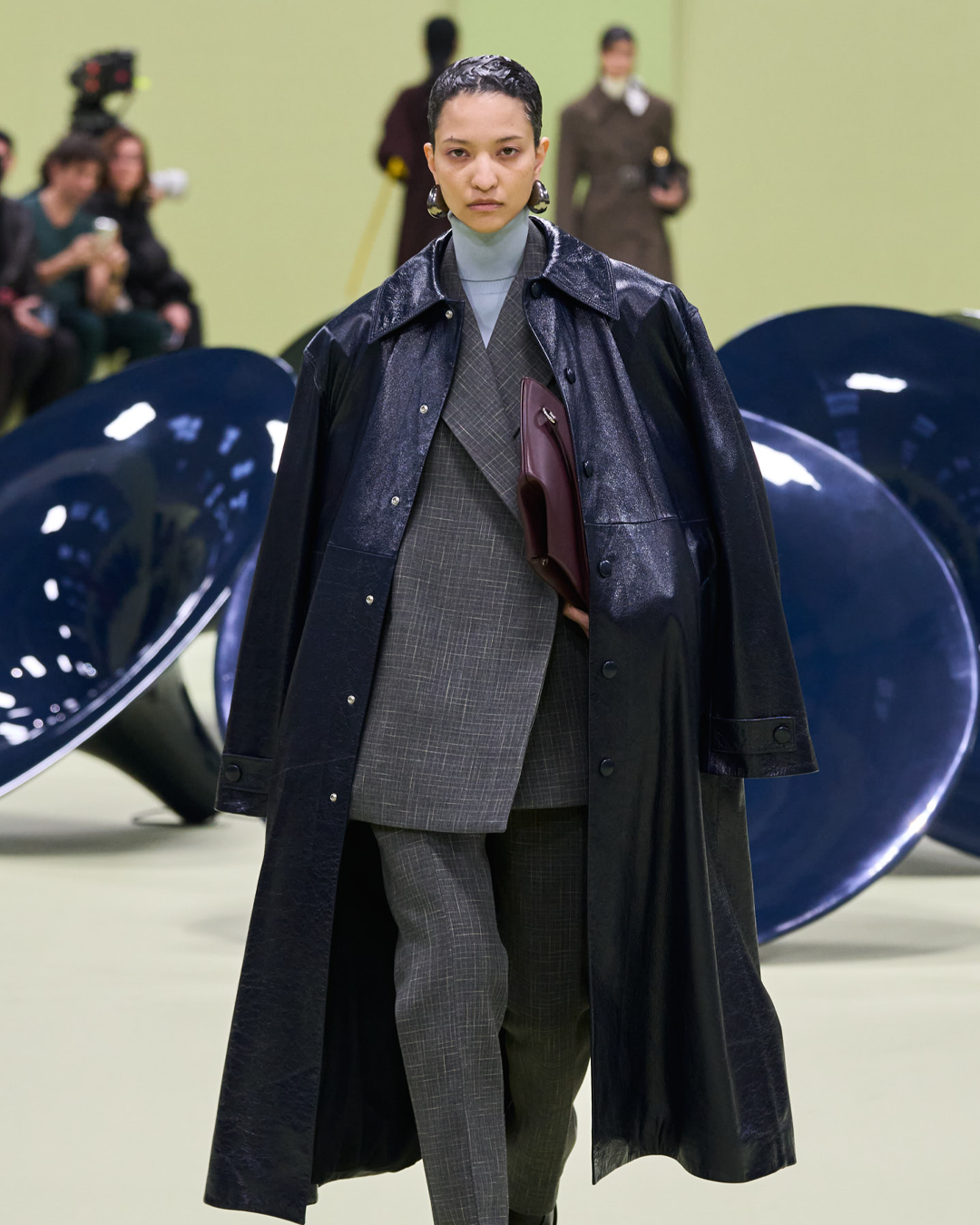Ferragamo took us to the fashion front line, Miuccia and Raf reigned on at Prada & more at Milan Fashion week FW24