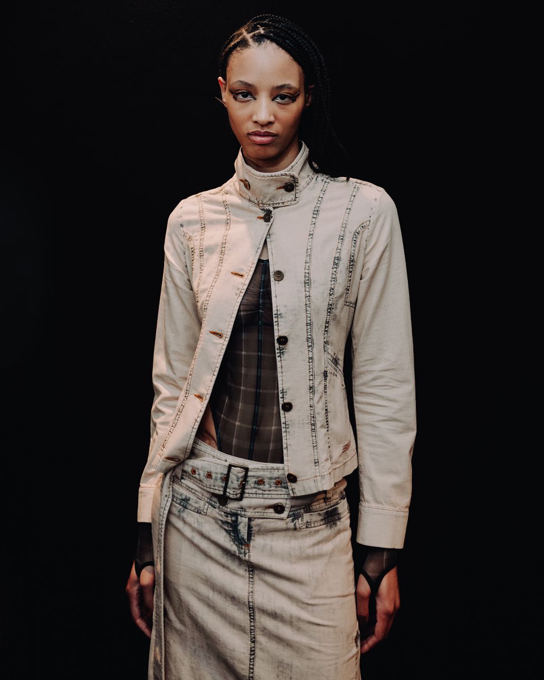 Mia Khalifa just walked for KNWLS SS24