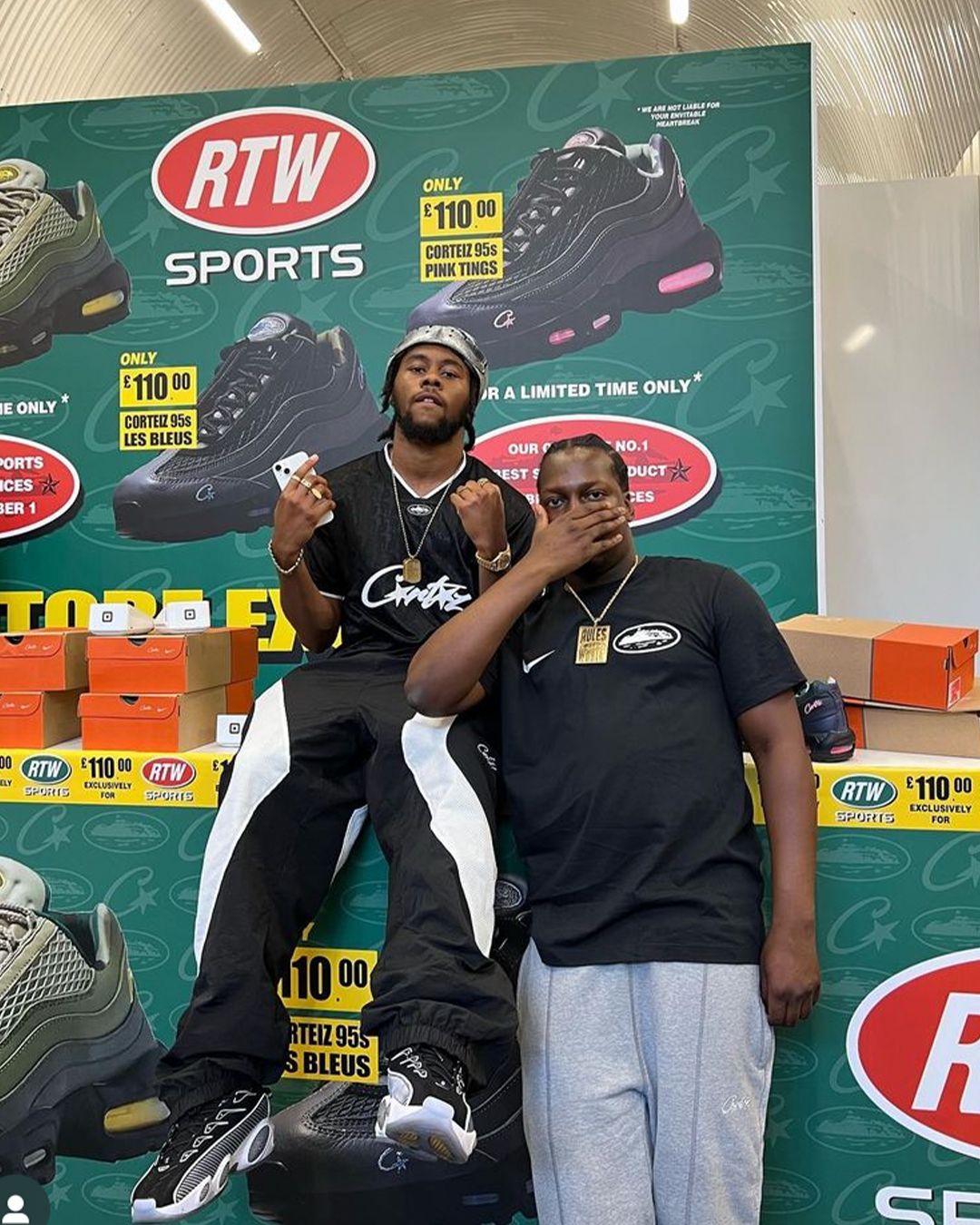 The Corteiz Air Max 95 SP London pop up was actually mad