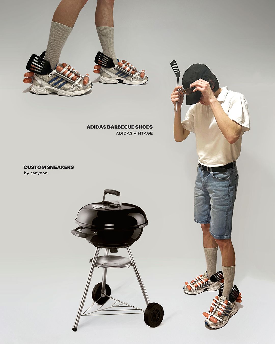 NIKE AIR CABBAGE & BBQ THEMED ADIDAS: ALEXANDER OSIPOV IS CHANGING THE CUSTOM SNEAKER GAME