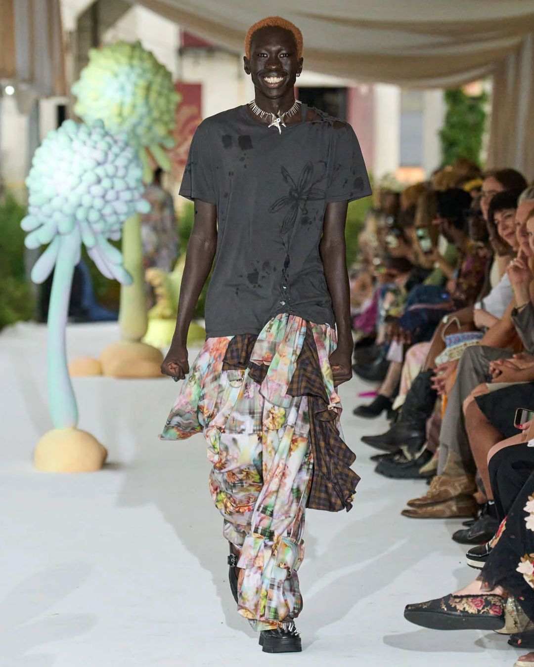 Collina Strada SS24 combined fragility and fearlessness