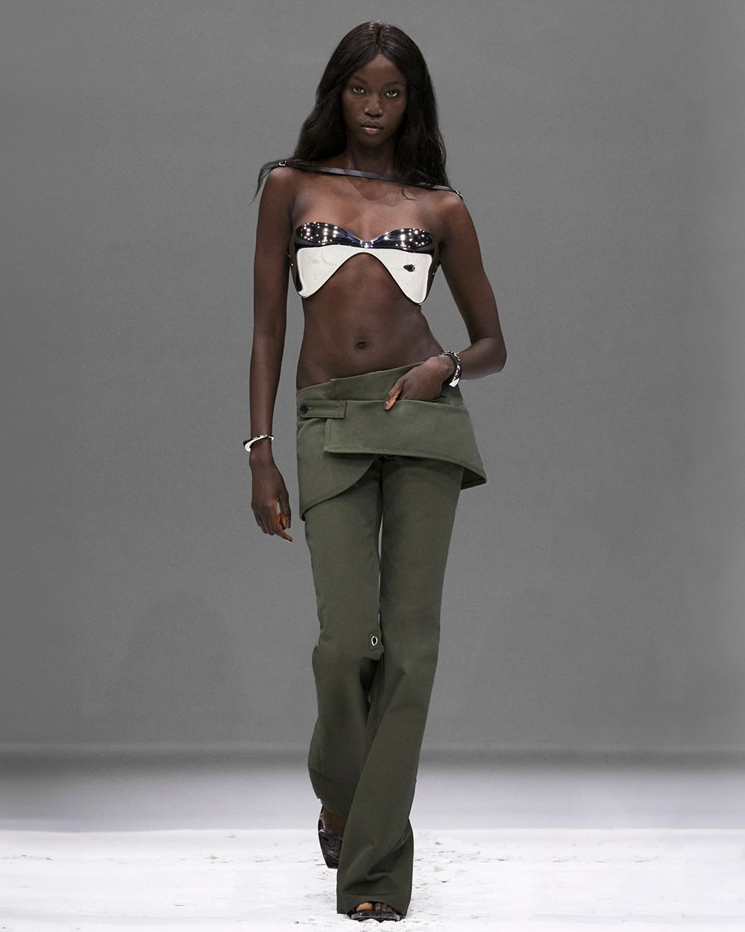 Courrèges SS24 was an earth-shatteringly elevated display of wearability