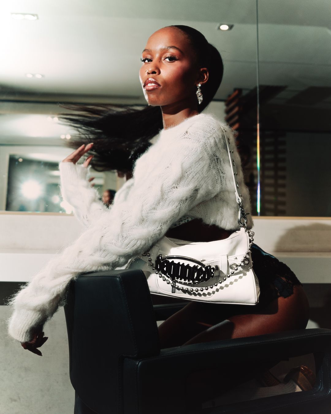 Buckle up and strap on with the Dsquared2 Gothic Belt Bag