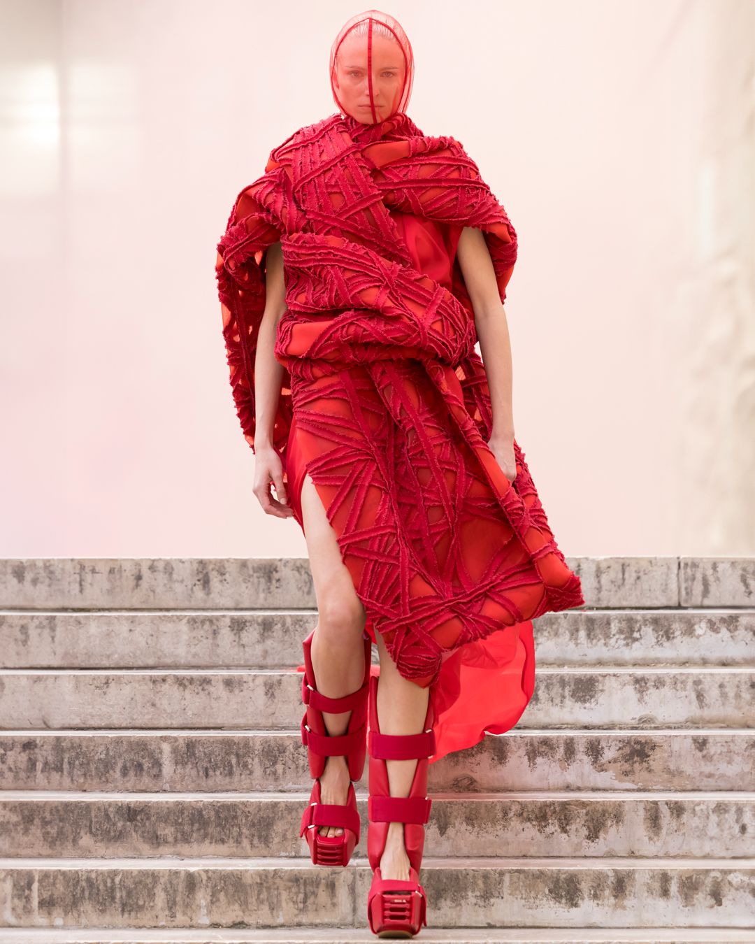 The Lord of Darkness Rick Owens isn’t quite back to all black for SS24