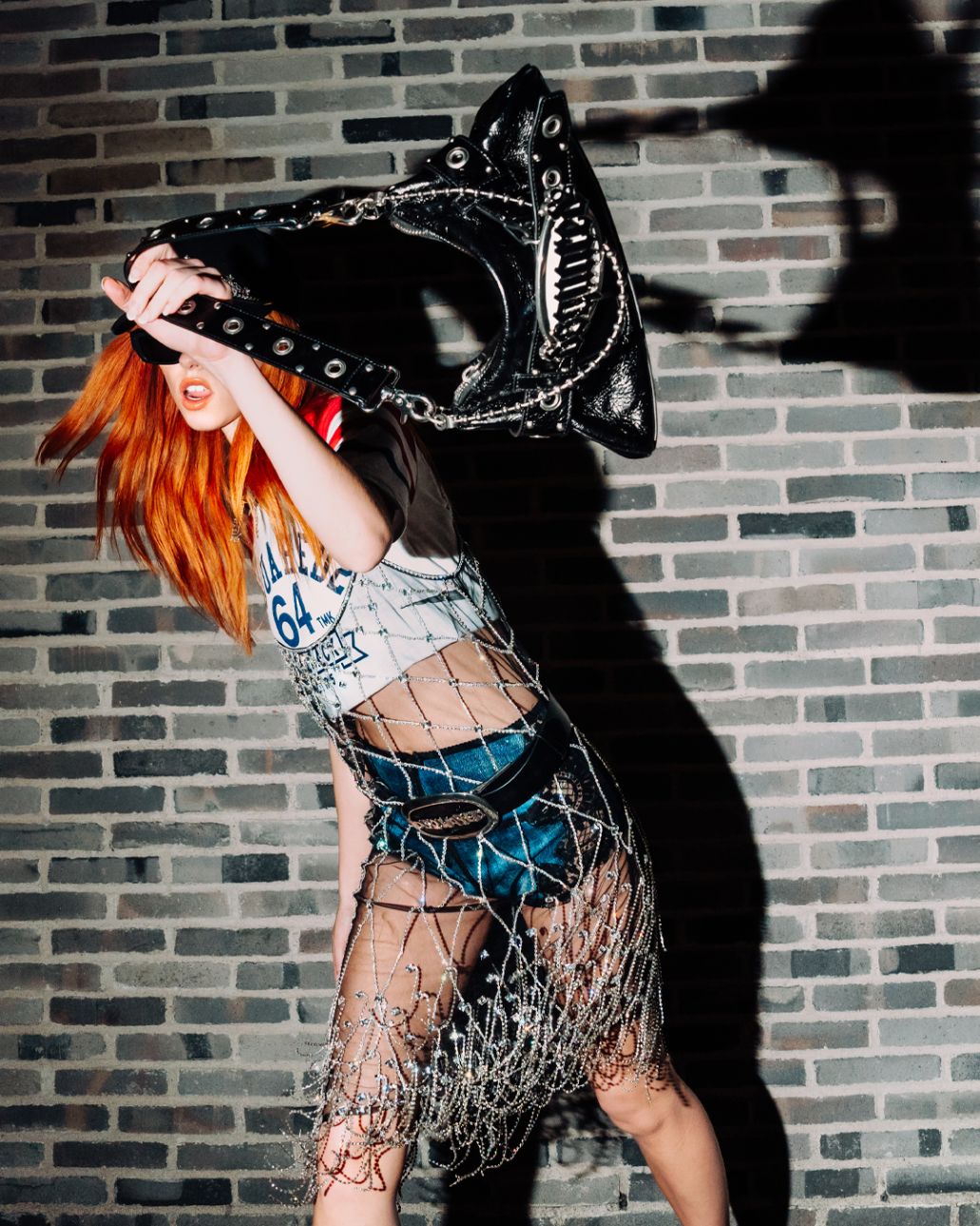 Buckle up and strap on with the Dsquared2 Gothic Belt Bag