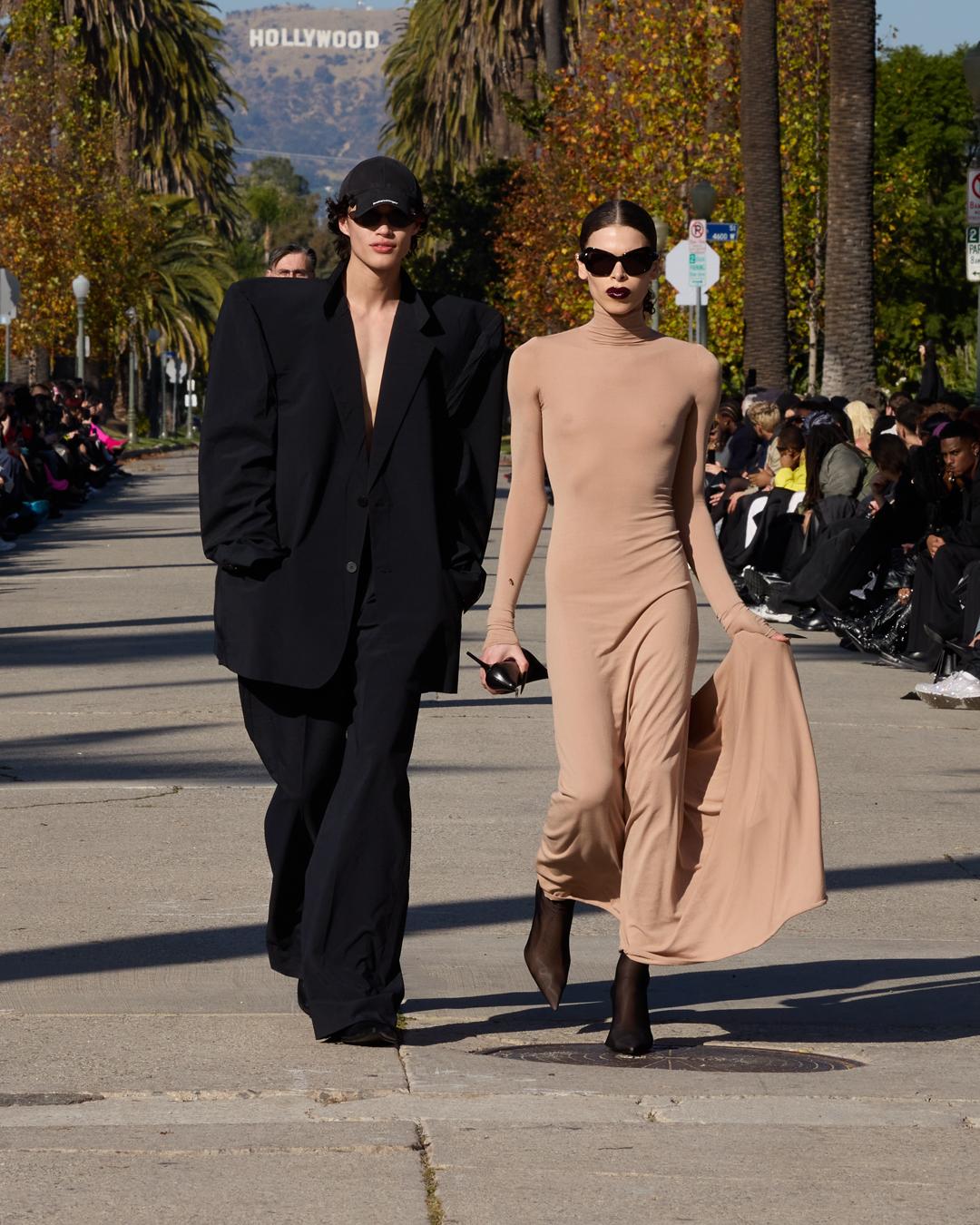 The Balenciaga Fall 24 LA show was soooo LA