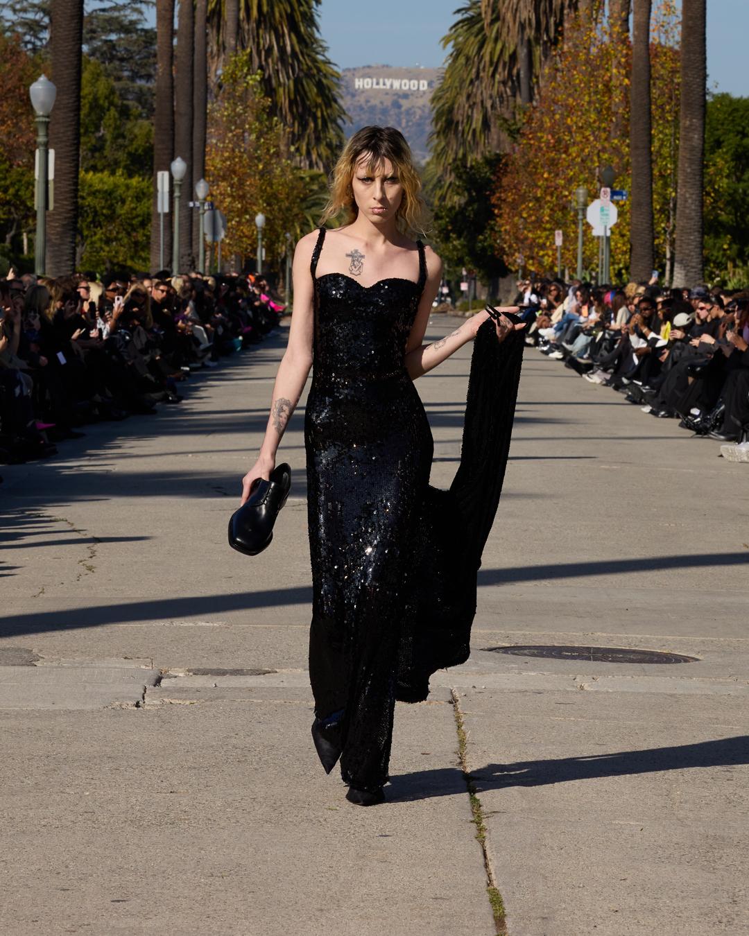 The Balenciaga Fall 24 LA show was soooo LA