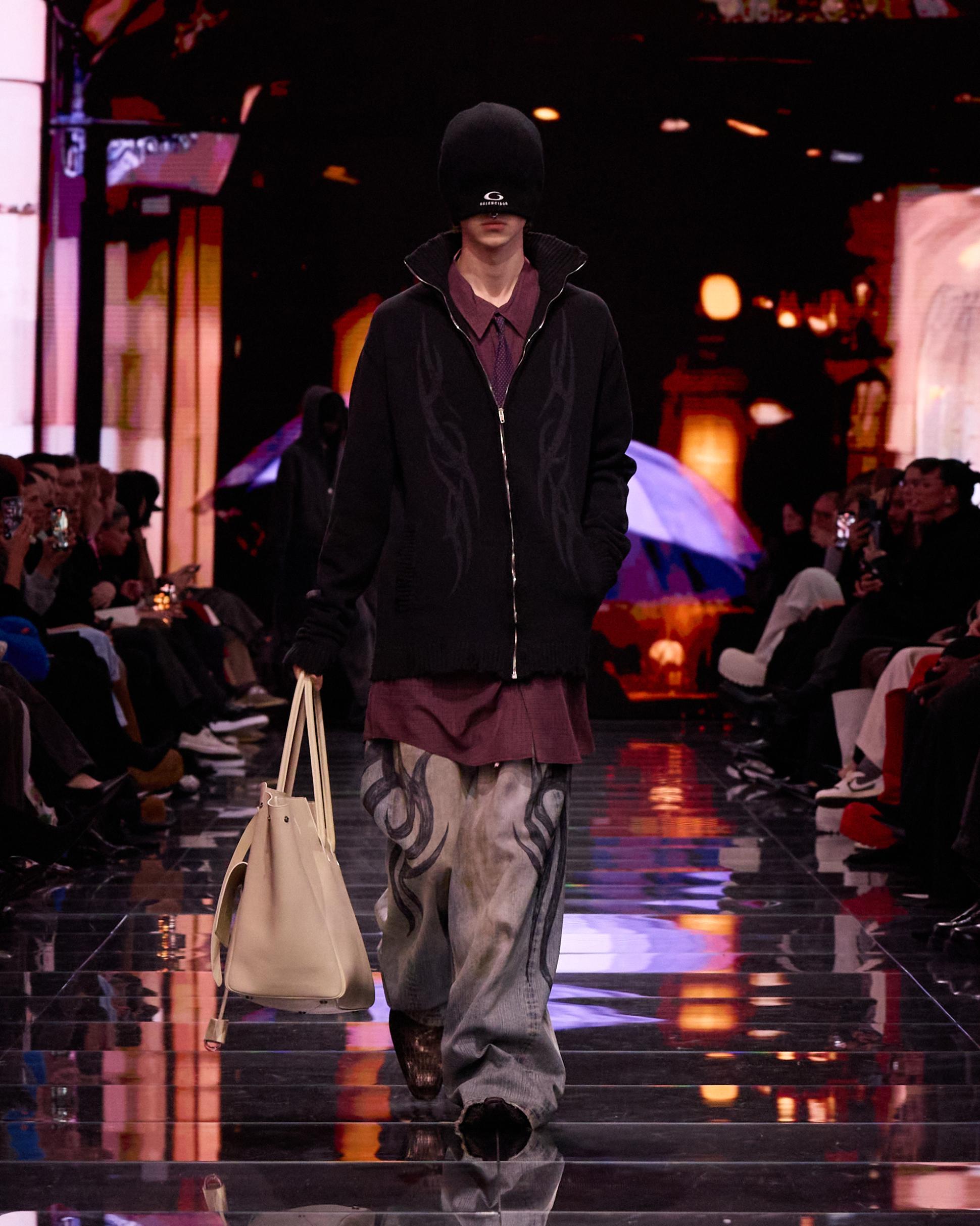 Balenciaga FW24 preached anonymity, but also not really