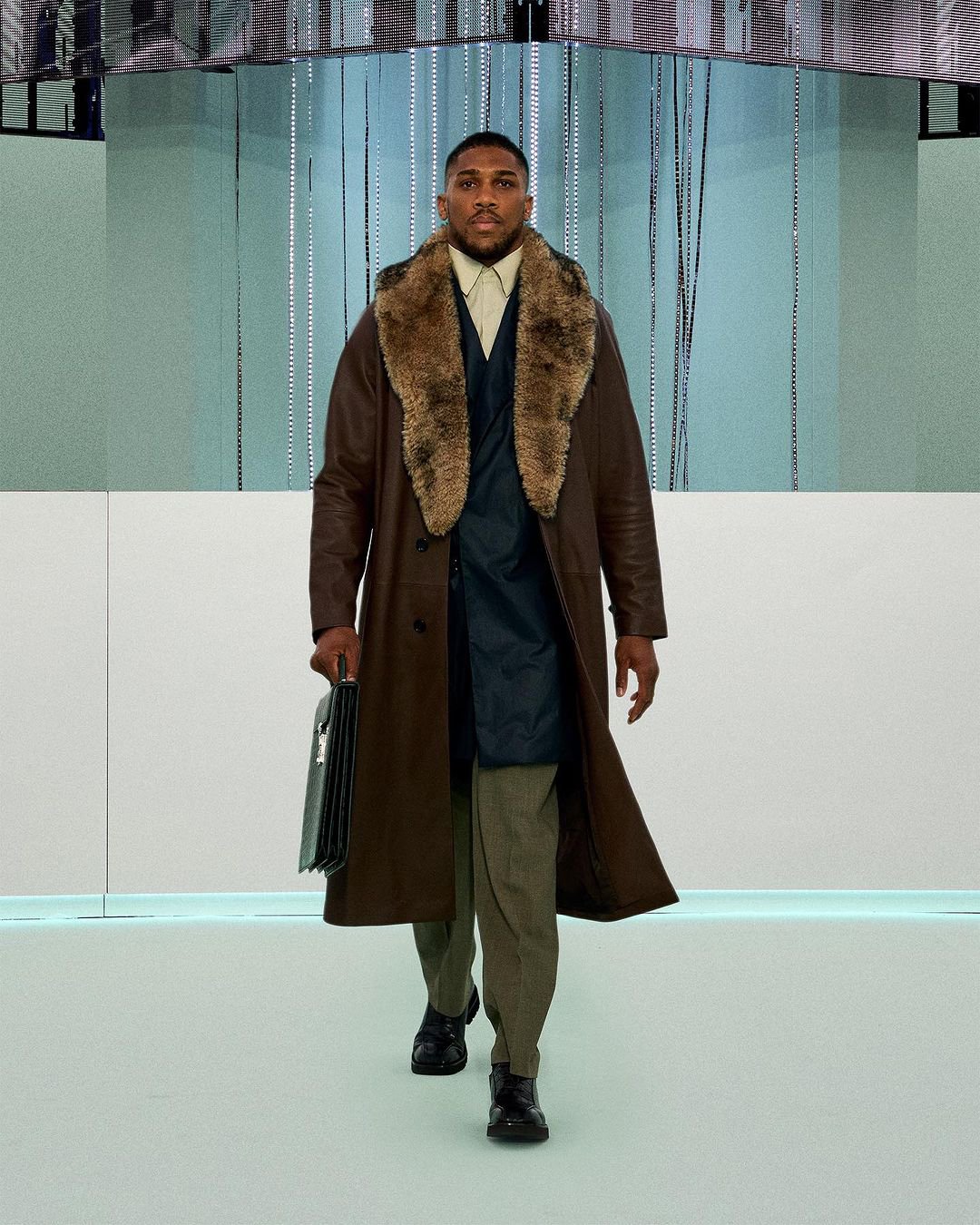 BOSS took the boardroom to the future for SS24