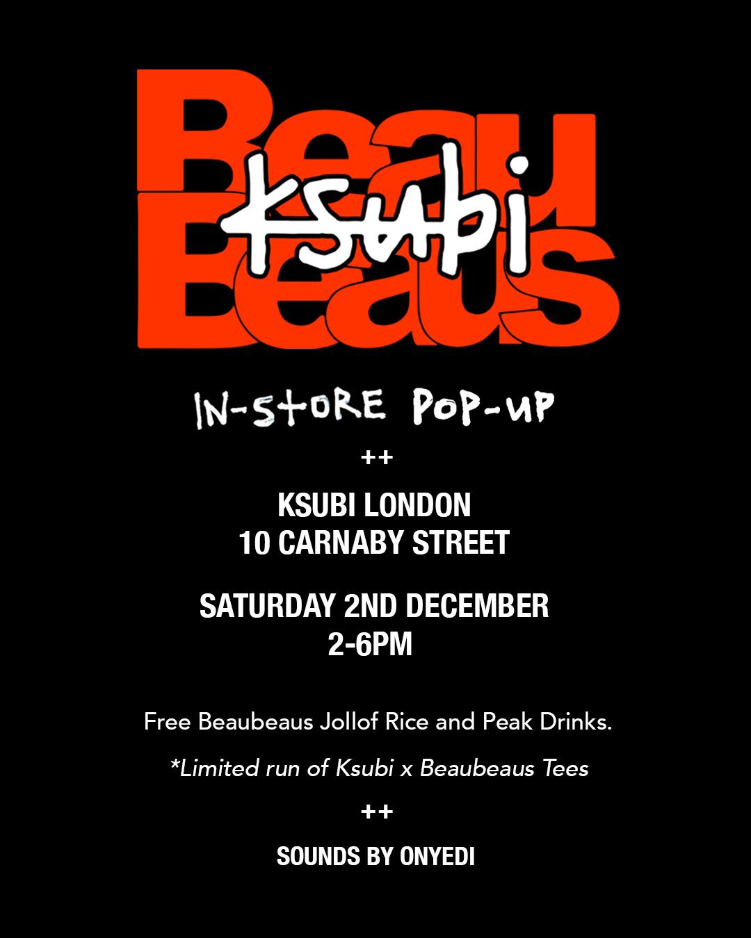 Slawn’s BeauBeaus café is taking over Ksubi’s Carnaby Street store