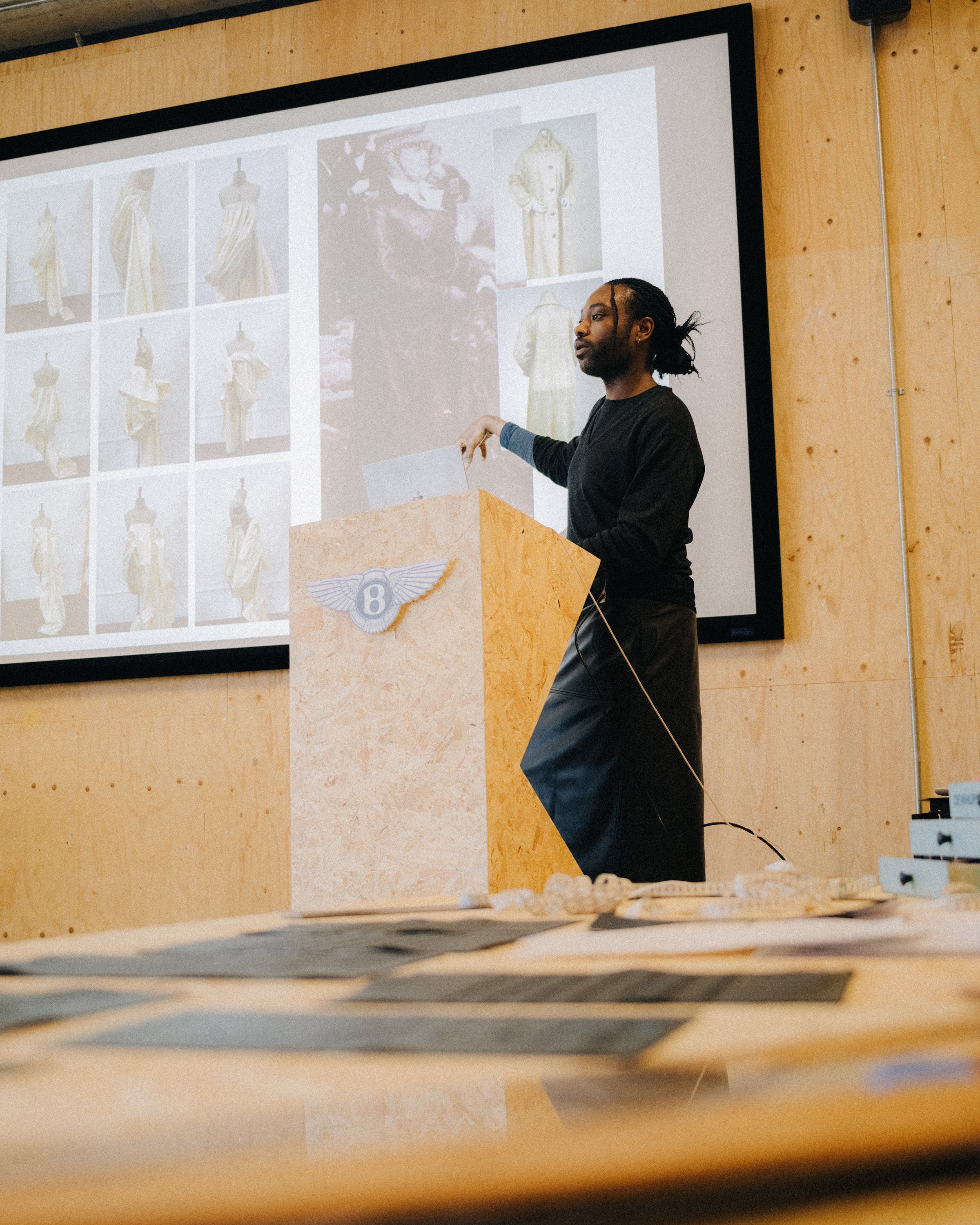Breaking down the brief for our collaboration with Bentley Motors and graduates of Central Saint Martins