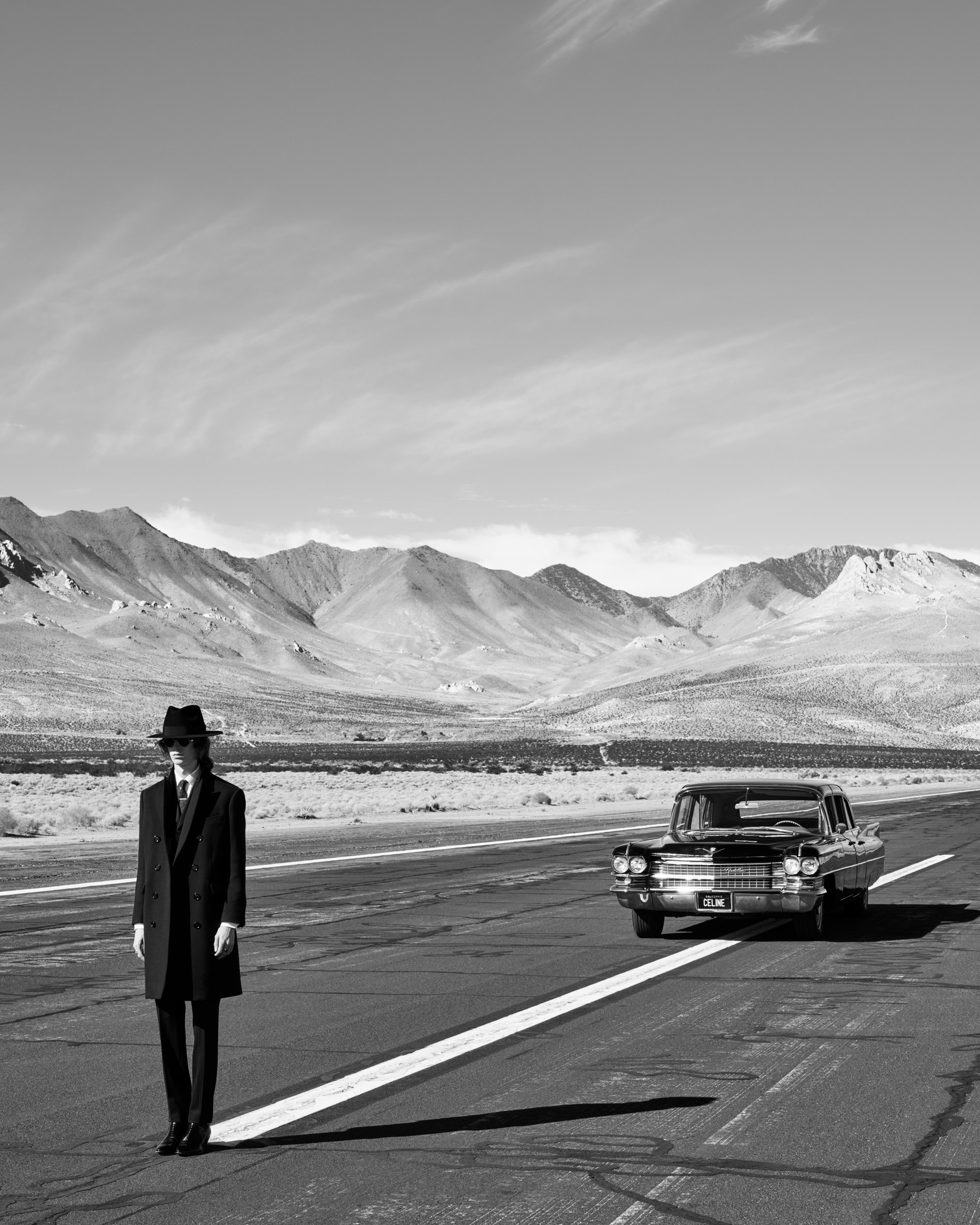 CELINE Homme Winter 2024 wasn’t Hedi Slimane’s first rodeo