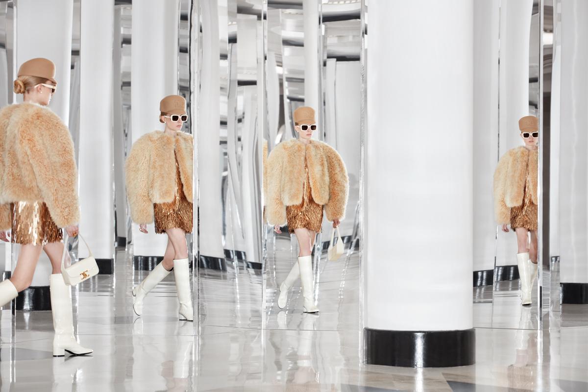 CELINE FW24 was fun, furry, and downright cool
